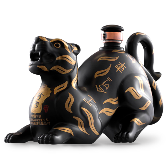 珍酒·錯(cuò)金銘文虎